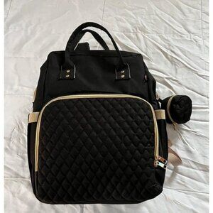 New Diaper Bag Backpack with Changing Pad Pacifier Case, Baby Bag for Boy Girl